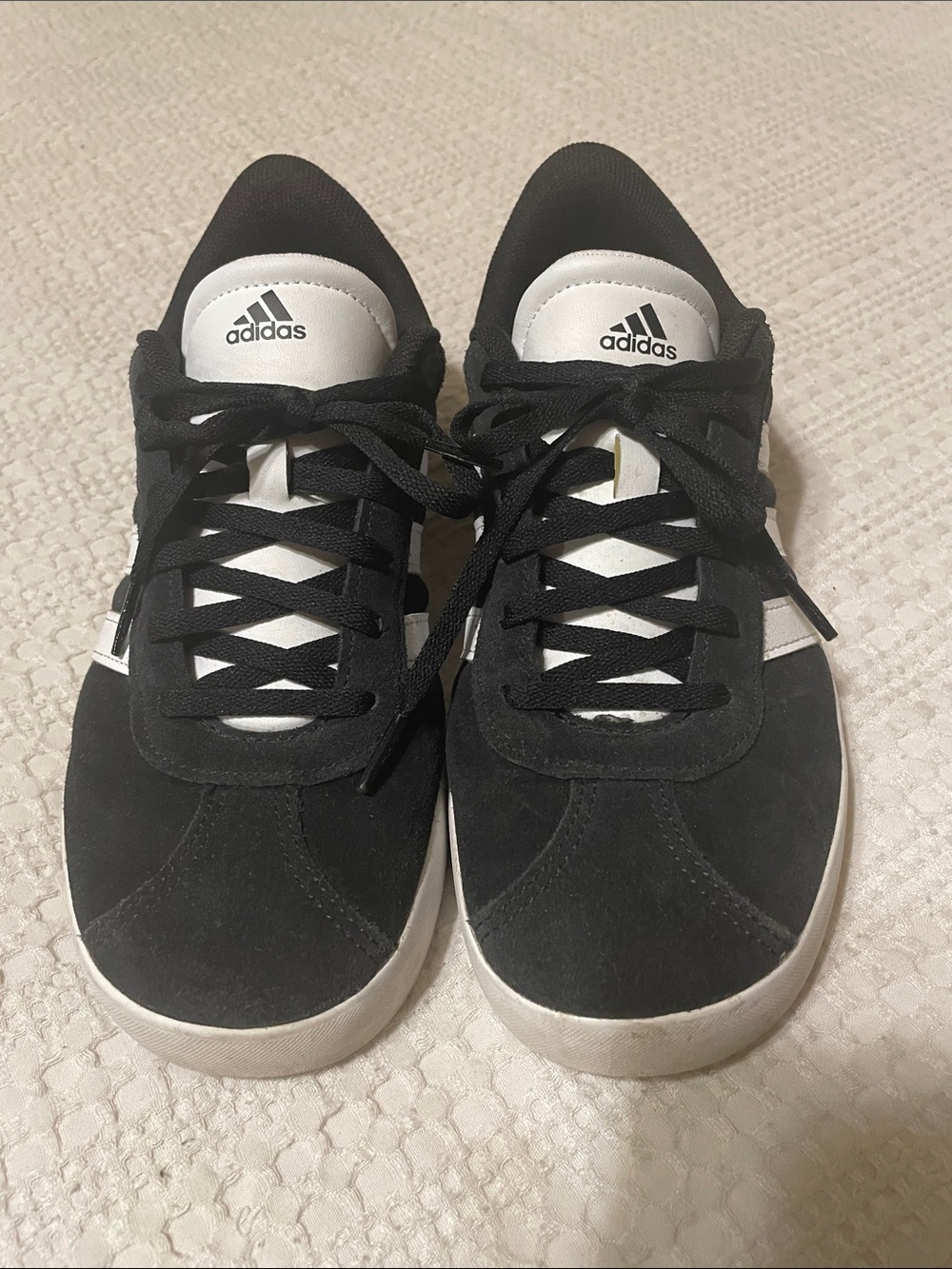 adidas Black and White Low-Top Sneakers - Picture 2 of 5